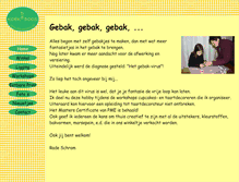 Tablet Screenshot of dekoekedoos.be
